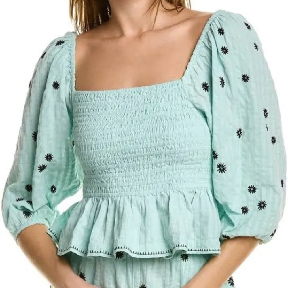 NWOT Tanya Taylor Emma Top, Size Small